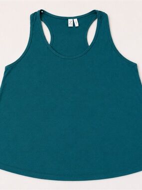 Zella Teal Racerback Tank Top